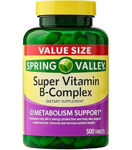 Amazon.com: Sprin Val-Ley Super Vitamin B-Complex Tablets Dietary